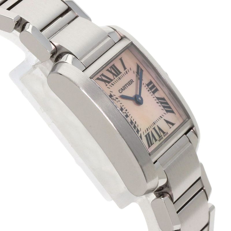Cartier W51028q3 Tank Francaise SM Watch SS Ladies