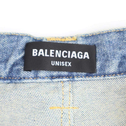 Balenciaga 22ss Raver Baggy Pants Raver Baggy Denim Pants 681703 Tjw60 Indigo 34