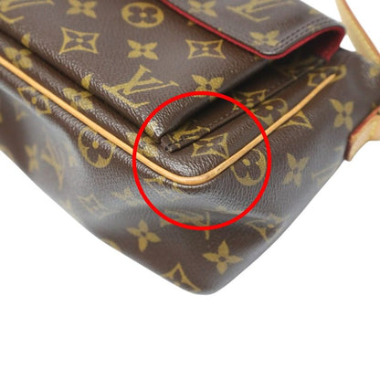 Louis Vuitton M51165 Monogram Shoulder Bag Viva Cité PM Shoulder Bag Louis