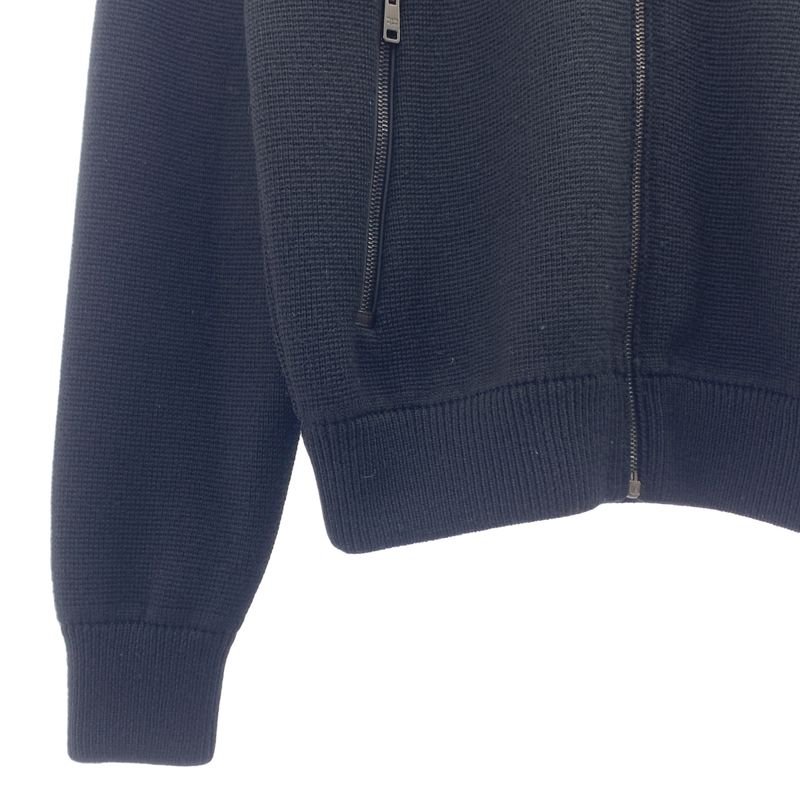 Prada | 2015 | Zip Up Knitted Jacket | 44 | Black | Men's