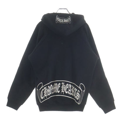 Chrome Hearts Vintage Sweatshirt HD Zip Scroll Label Print Lining Thermal Zip