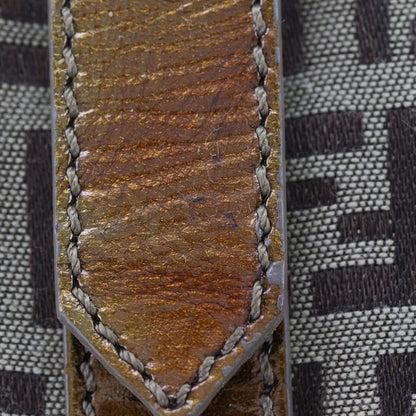 Fendi Zucca Mini Boston 8bl106-cnl Nylon Canvas Bronze Ladies Shoulder Bag