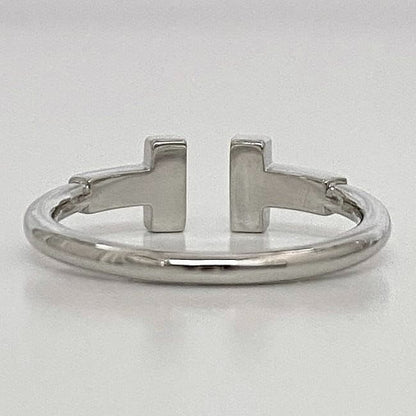 Tiffany & Co Twire Diamond Ring White Gold Wg
