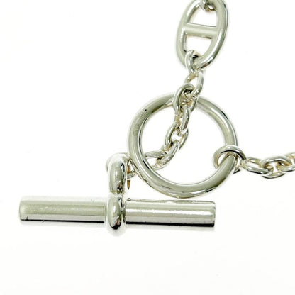 Hermes Silver Chaine D'ancre Farandole Bracelet 25.3g 925 Engraved 420158