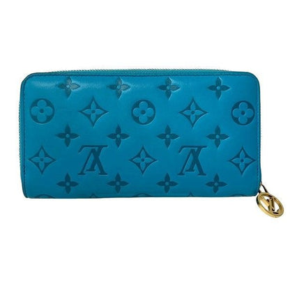 Louis Vuitton Monogram Embossed Zippy Wallet Round Zipper M81512 Long Wallet
