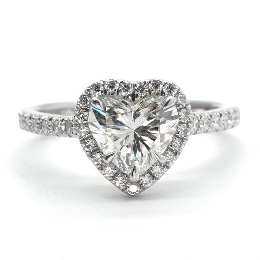 Tiffany & Co Heart Shape Engagement Ring