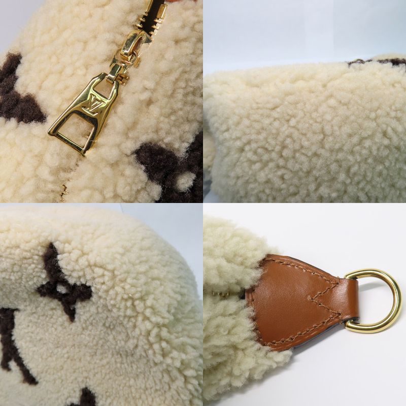 Louis Vuitton LV SKI Oberzam M23321 Monogram Giant Bag 2WAY Shearling