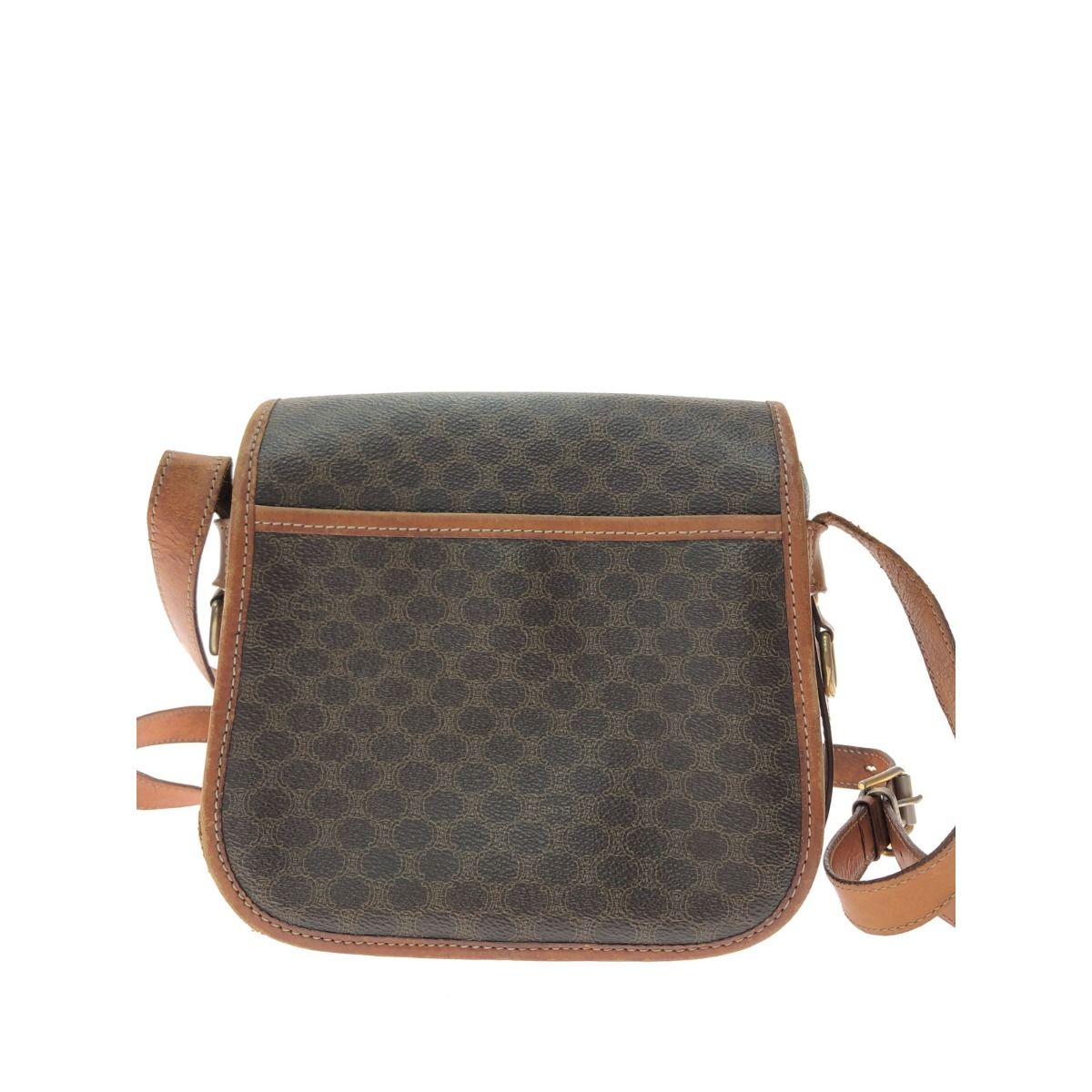Celine Women's Shoulder Bag Crossbody Macadam Pattern Old Celine M92 Brown
