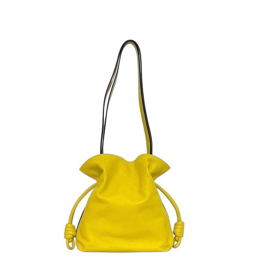 Loewe 2-Way Bag Flamenco Knot Yellow