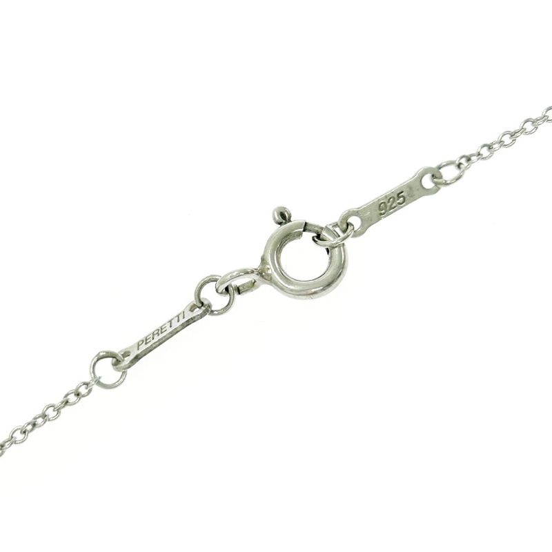 Tiffany & Co Tiffany & Co Silver Elsa Peretti Open Heart Necklace 2.8g 925