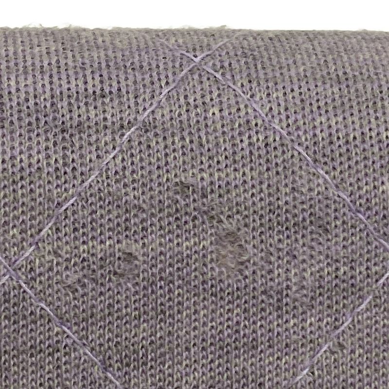 Chanel Shoulder Bag Single Flap Matelasse Light Purple Chain Shoulder/silver