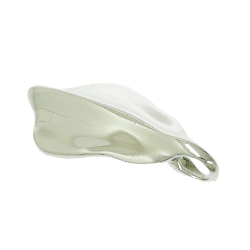 Tiffany & Co Silver Leaf Necklace Top 7.0g 925 Engraved 477584 Pendant Top