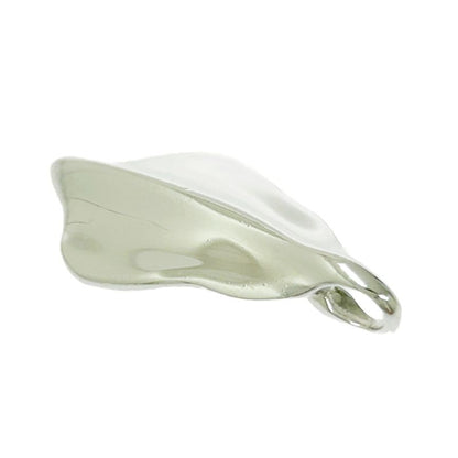 Tiffany & Co Silver Leaf Necklace Top 7.0g 925 Engraved 477584 Pendant Top