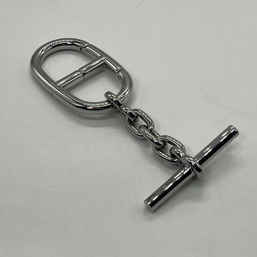 Hermes Chaine D'ancre Key Ring Charm Metal