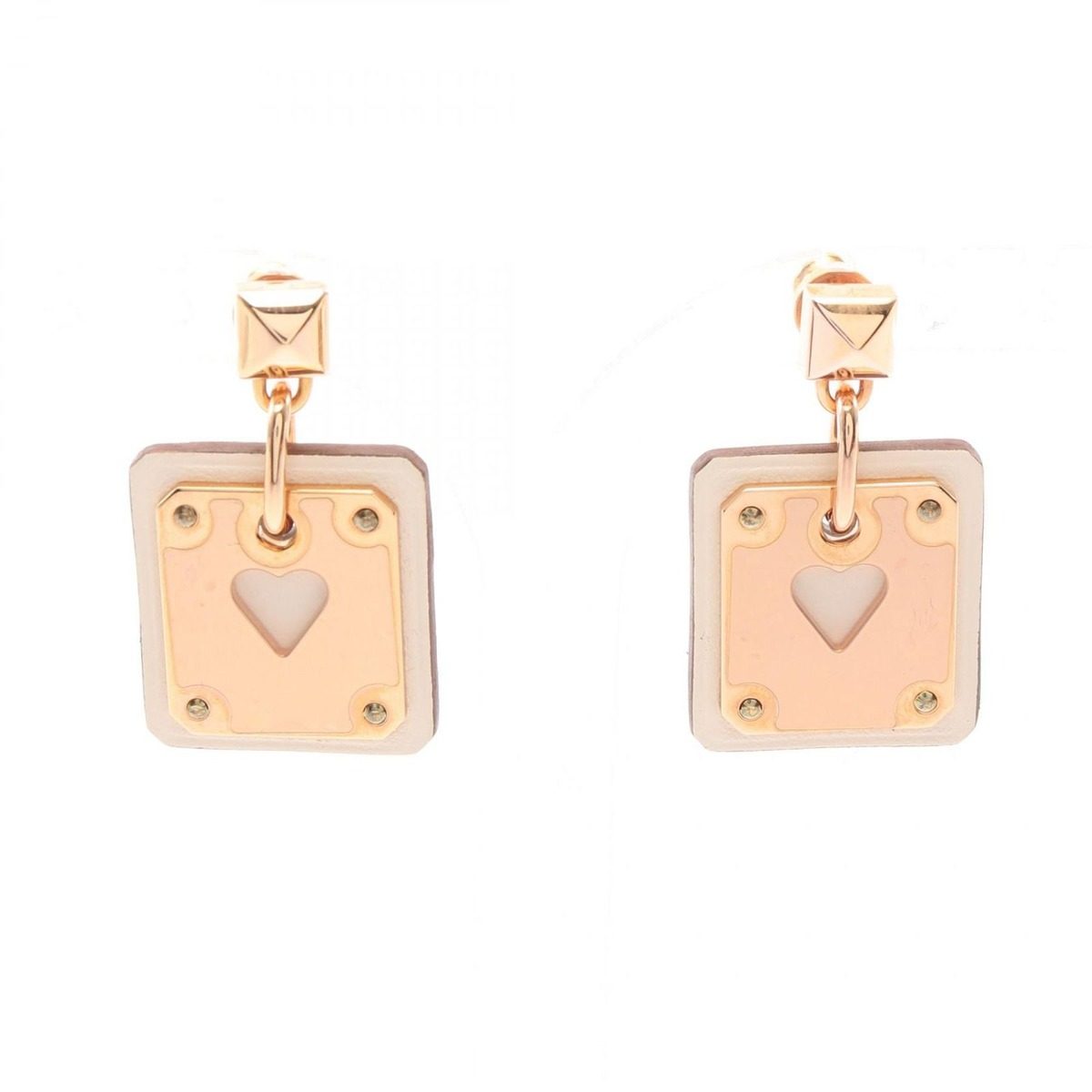 Hermes Earrings Asdukuru Leather