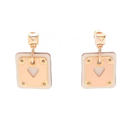 Hermes Earrings Asdukuru Leather