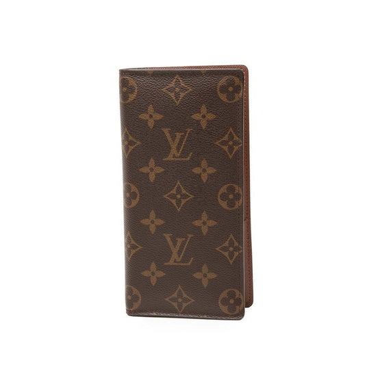 Louis Vuitton Monogram Portefeuille Brother Brown Leather