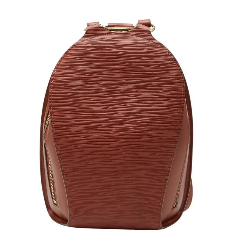 Louis Vuitton Epi Mabillon Backpack Kenya Brown Leather