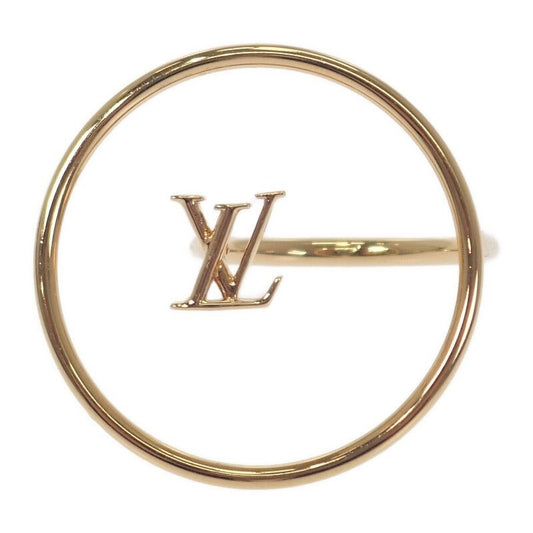 Louis Vuitton Burg Eclipse Ring Gold Plated Brand Size M