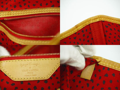 Authentic Louis Vuitton LV Neverfull MM Monogram Wave Yayoi Kusama Tote Bag