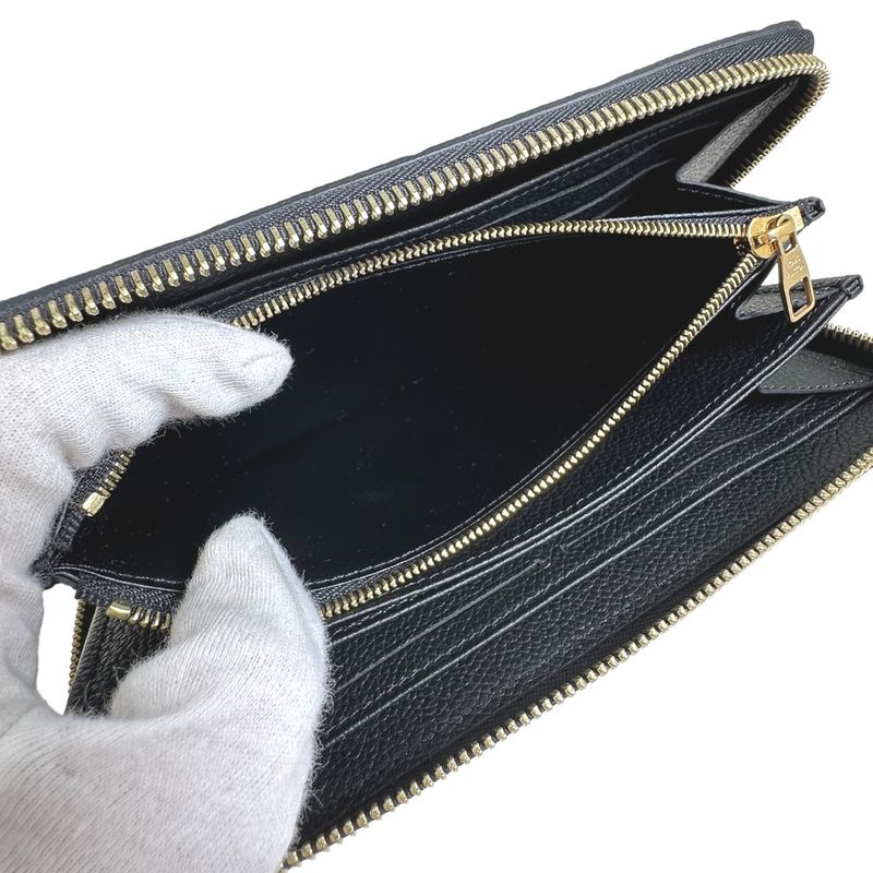 Louis Vuitton M61864 Empreinte Long Wallet Zippy Wallet Long Wallet Louis