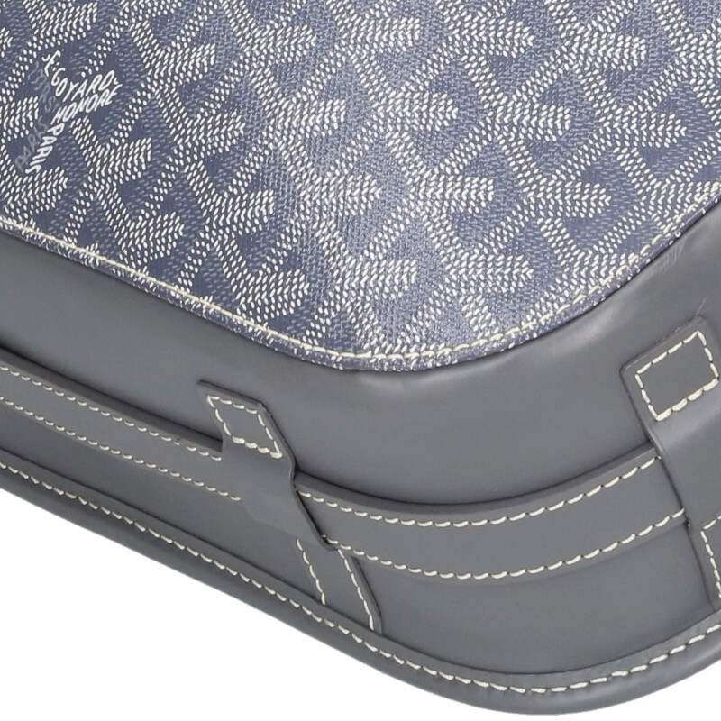 Goyard Belvedere MM PVC Coated Canvas Shoulder Bag For Men