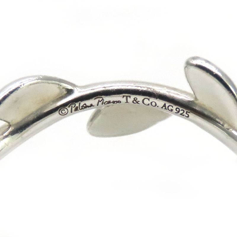 Tiffany & Co Ring - Olive 925 Silver Approx 1.5g Silver Accessory Paloma