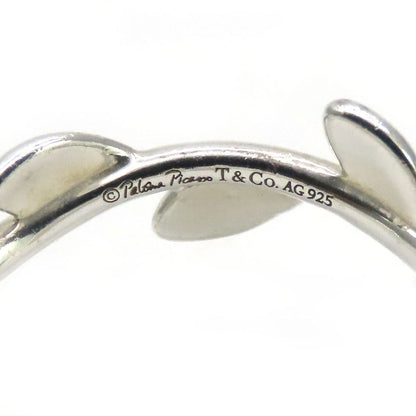 Tiffany & Co Ring - Olive 925 Silver Approx 1.5g Silver Accessory Paloma