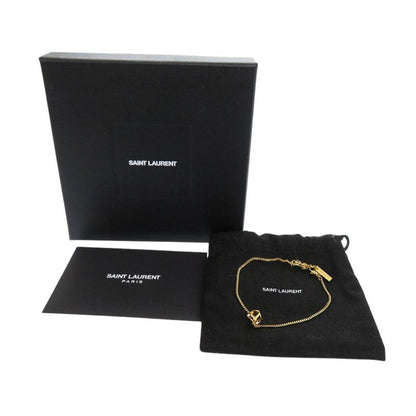 Yves Saint Laurent Opium Monogram Twisted Cassandra Bracelet GP Gold Bracelet