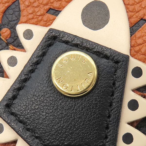 Louis Vuitton Trifold Wallet Portefeuille Zoë Monogram Empreinte Caramel Gold