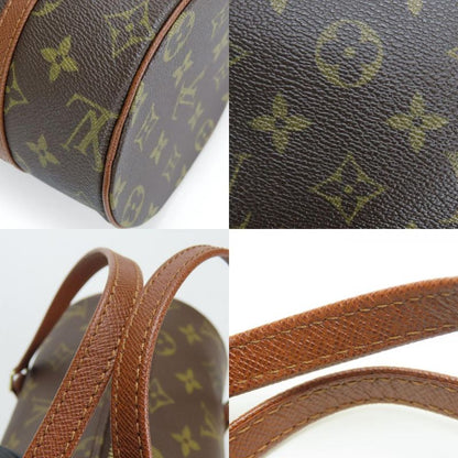 Louis Vuitton Handbag Papillon 26 M51366 Monogram Brown Old Shape Cylindrical