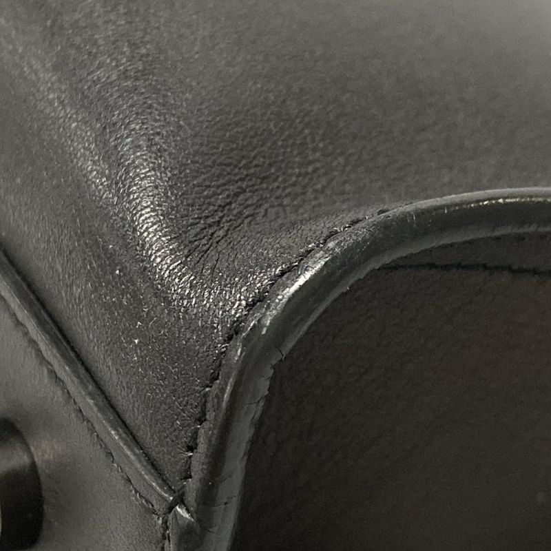 Saint Laurent Paris Handbag Baby Monogram Cabas Su 400914 Black Leather