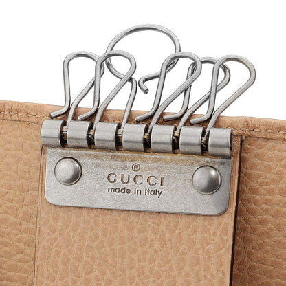 Gucci Key Case GG Marmont Rose Beige