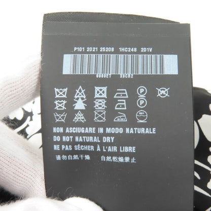 Prada 2021 1hc248 Re Nylon Floral Pattern Bucket Hat With Triangle Logo Plate