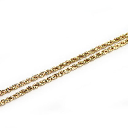Christian Dior Necklace Metal Gold Heart Rhinestone Accessories Women Ladies