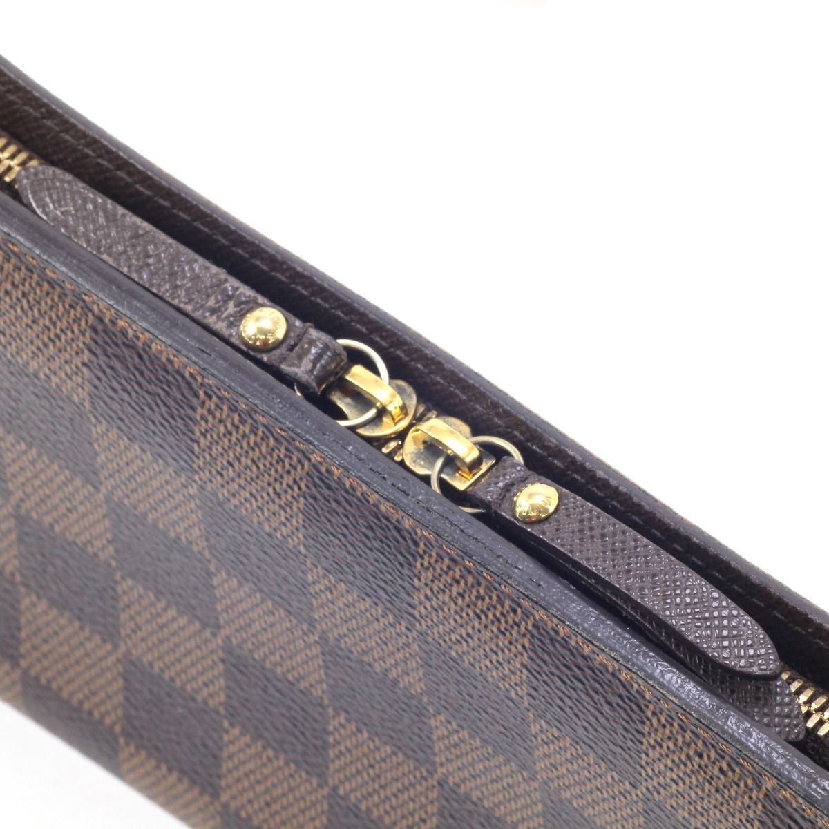 Louis Vuitton Damier Portefeuille Insolite Long Wallet with Initials