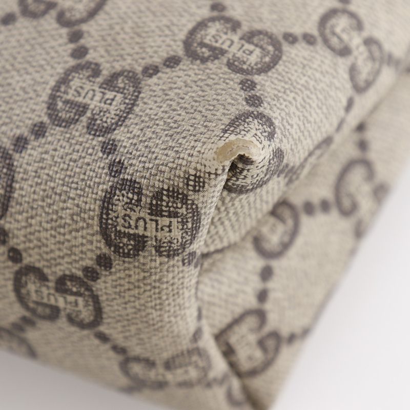 Gucci Old Gucci Pouch GG Plus Brown Unisex Second Bag