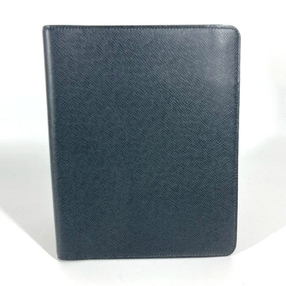 Louis Vuitton Notebook Cover Agenda Bureau R20409 Taiga Leather Black