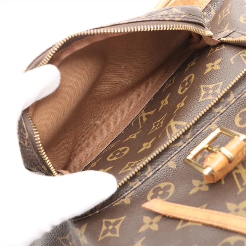 Louis Vuitton Monogram Montsouris GM M51135 Leather Backpack Sac Backpack Bag