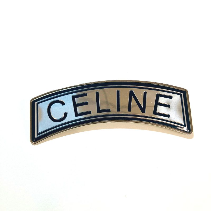 Celine Logo Marine Look Brooch: X2002