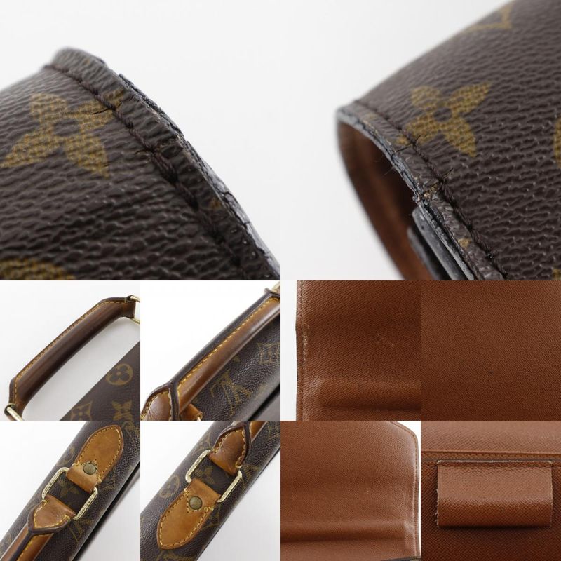 Louis Vuitton Serviette Conseil Briefcase M53331 Monogram Canvas Brown Mi0994