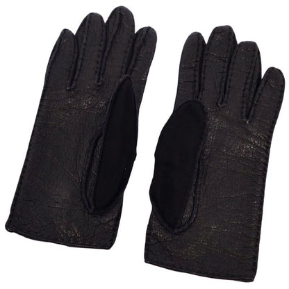 Hermes Gloves Suede Leather Serie Lady
