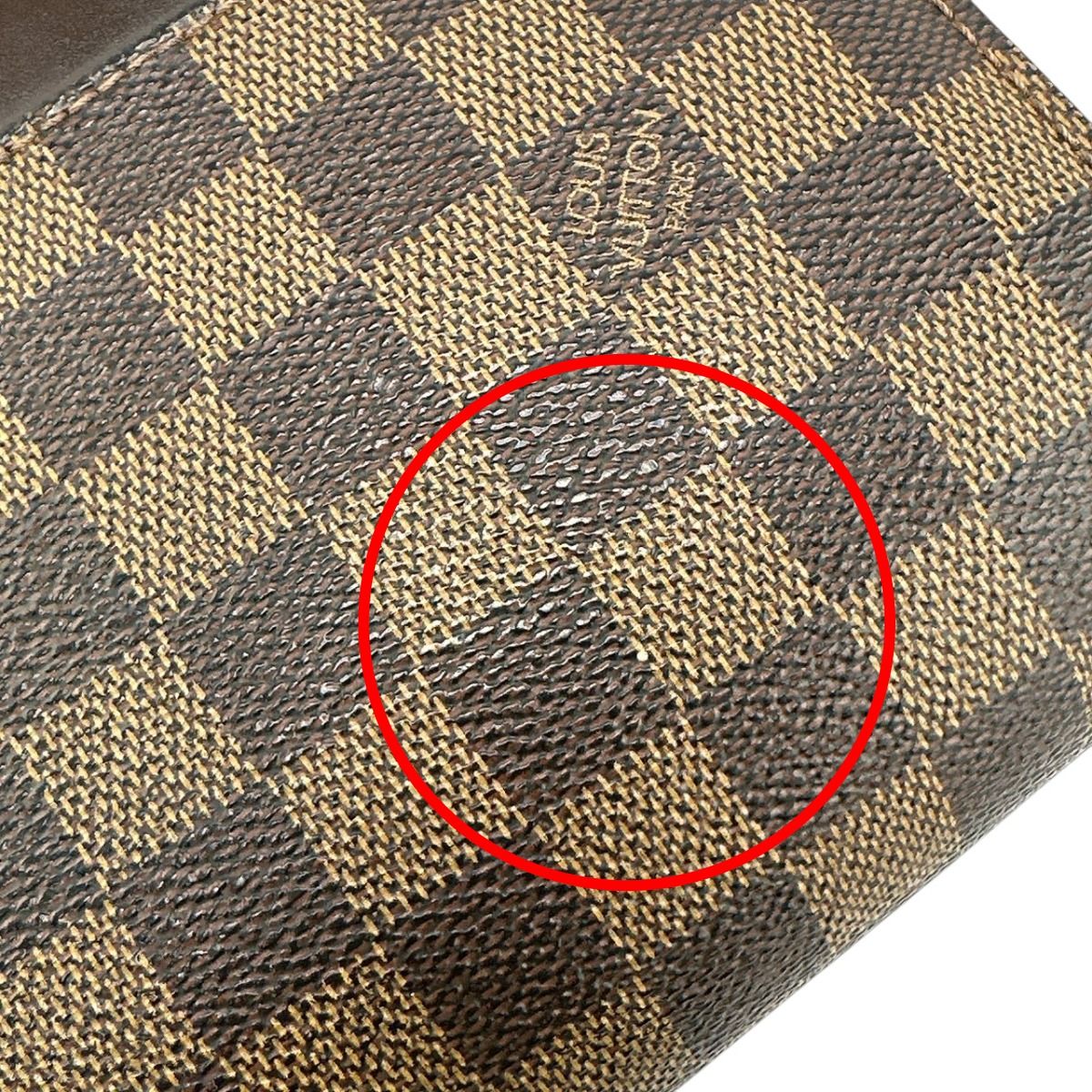 Louis Vuitton Damier Clutch Bag Saint Second