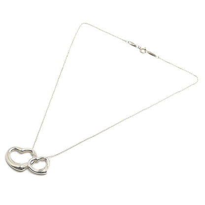 Tiffany & Co Tiffany & Co Double Open Heart Necklace Sv925