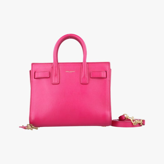 Yves Saint Laurentyves Saint Laurentsac De Jour Nano Rose Redleather 340778pmr34