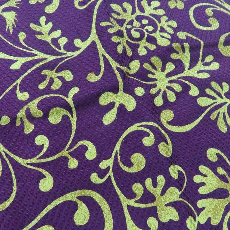 Chanel Large Shawl Chain Pattern Coco Mark Wool Silk Gold Bold - 135cm