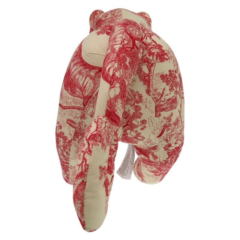 Dior Baby Dior Toile De Jouy Animal Plush Toy Polyester Red 1708 Dior