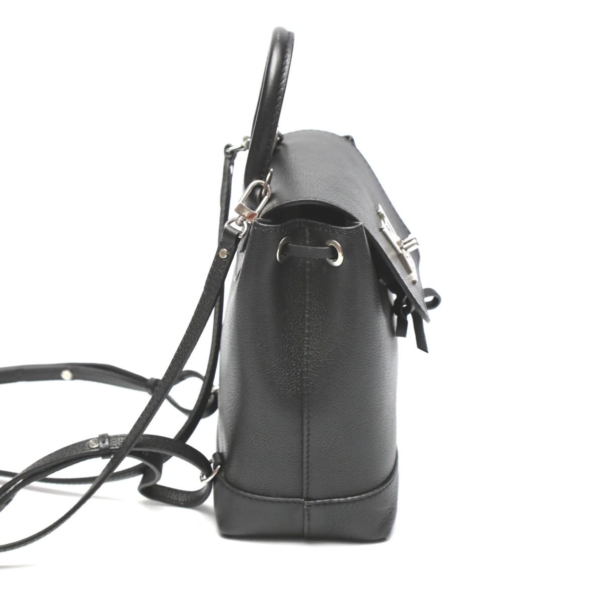 Louis Vuitton Taurillon Lock Me Bag Mini Backpack Daypack