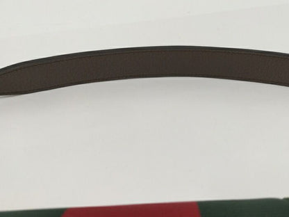 Gucci Shoulder Bag GG Canvas Horsebit Canvas Brown 764255