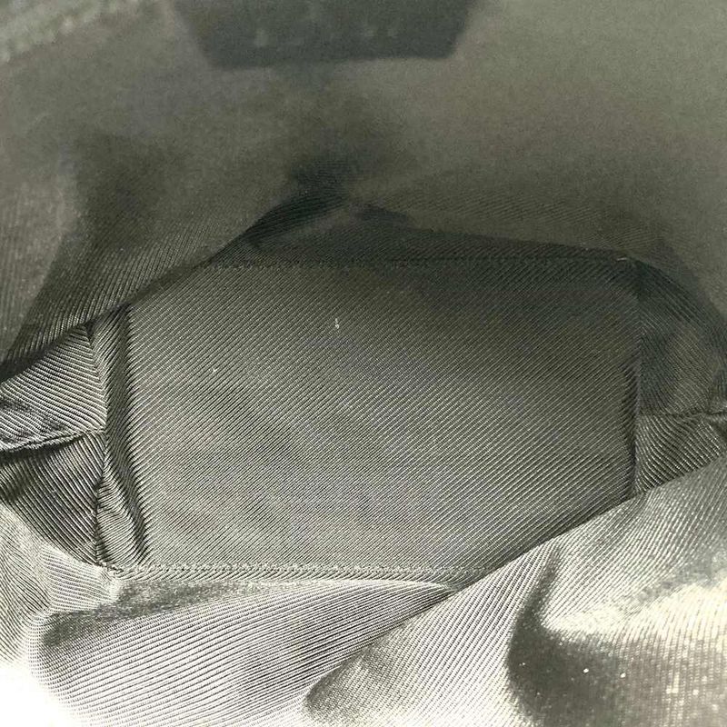 Gucci 31244 Handbag Tote Shoulder Bag GG Canvas Leather Black Women Men Fashion